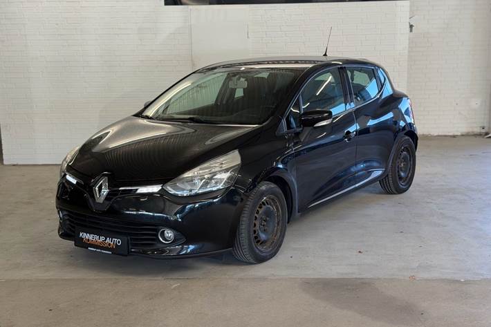 Sort Renault Clio fra 2013 set udefra