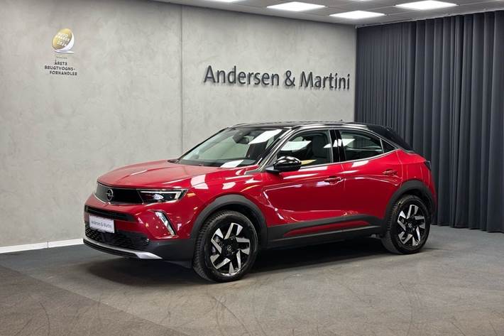 Rød Opel Mokka-e fra 2023