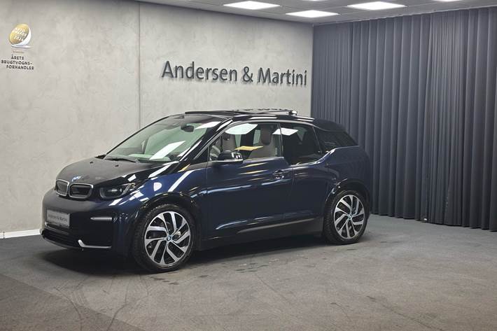 Blå BMW i3 fra 2018