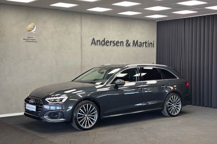 Grå Audi A4 fra 2020