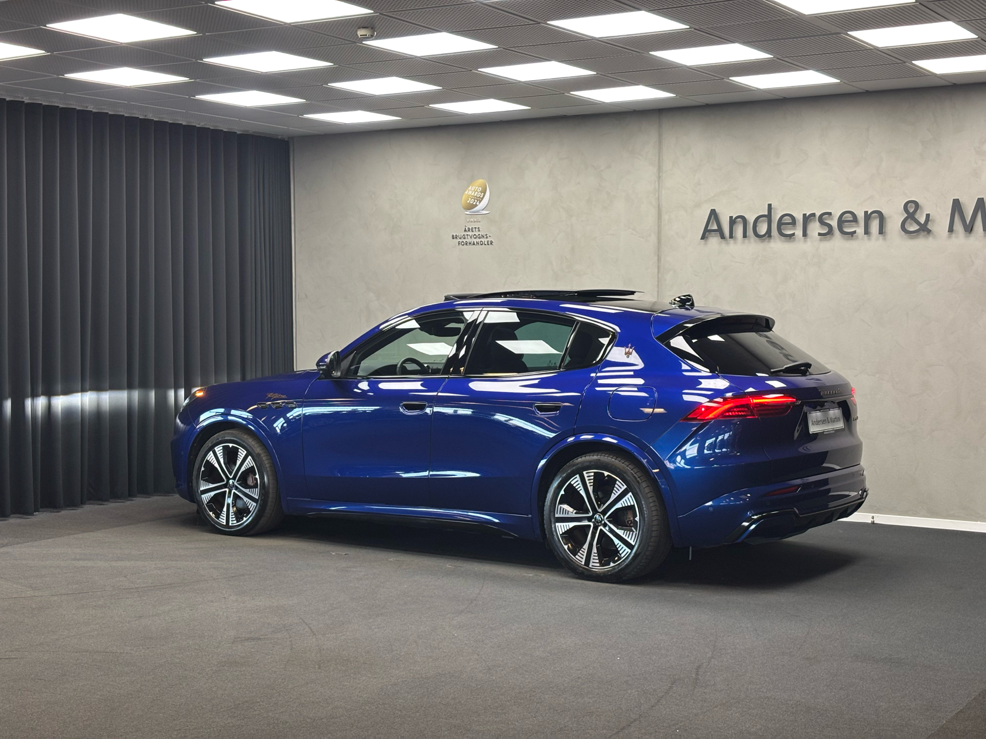 Blå Maserati Grecale fra 2025