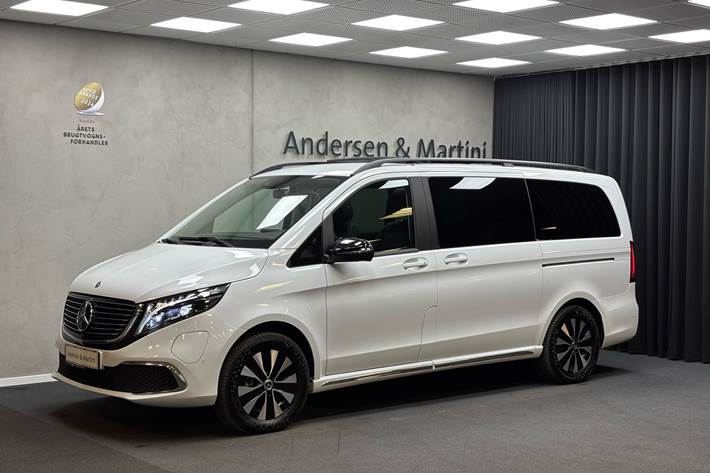Hvid Mercedes EQV 250 fra 2024