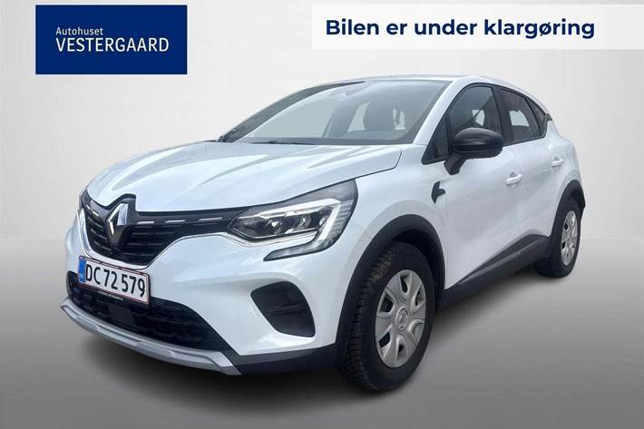 Hvid Renault Captur fra 2020