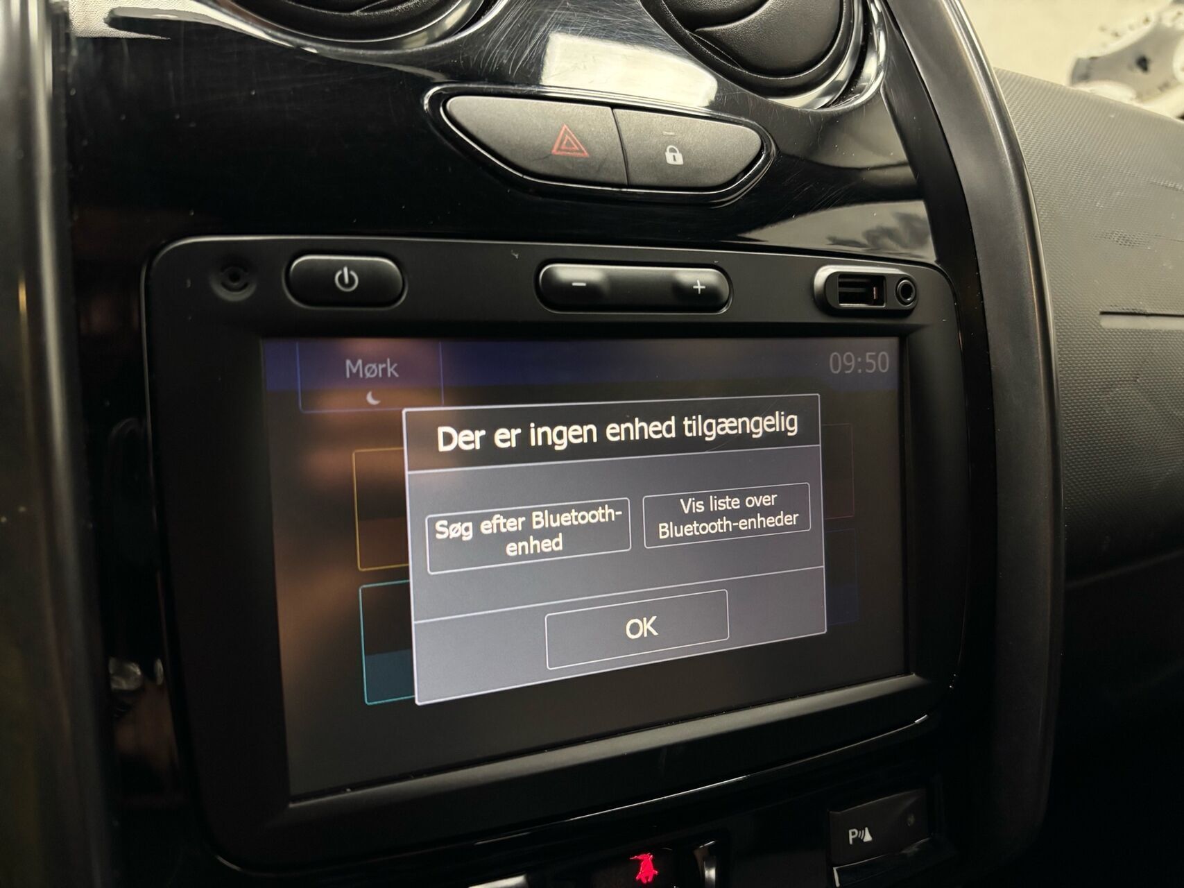 Sort Dacia Duster fra 2017