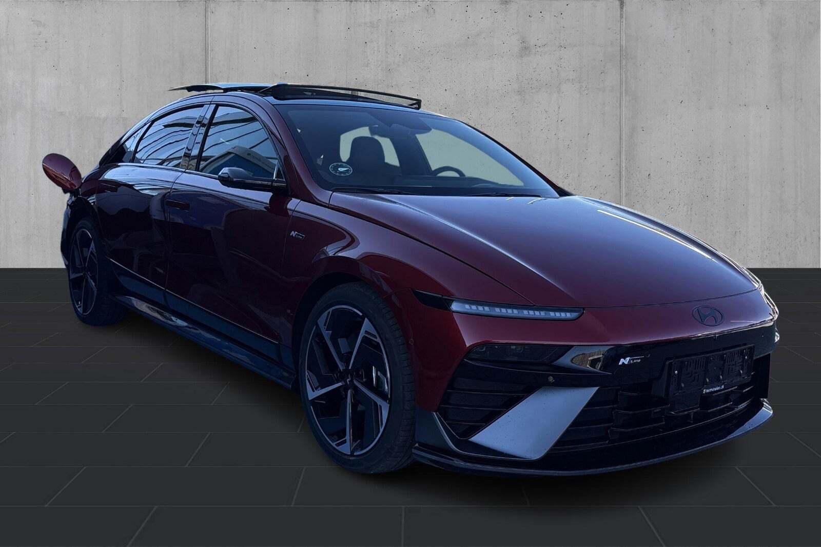 Grå Hyundai Ioniq 6 fra 2026