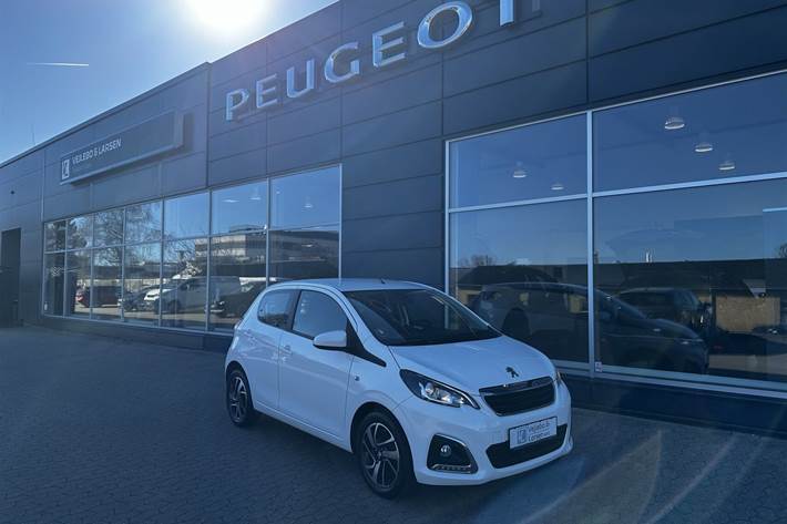 Hvid Peugeot 108 fra 2018