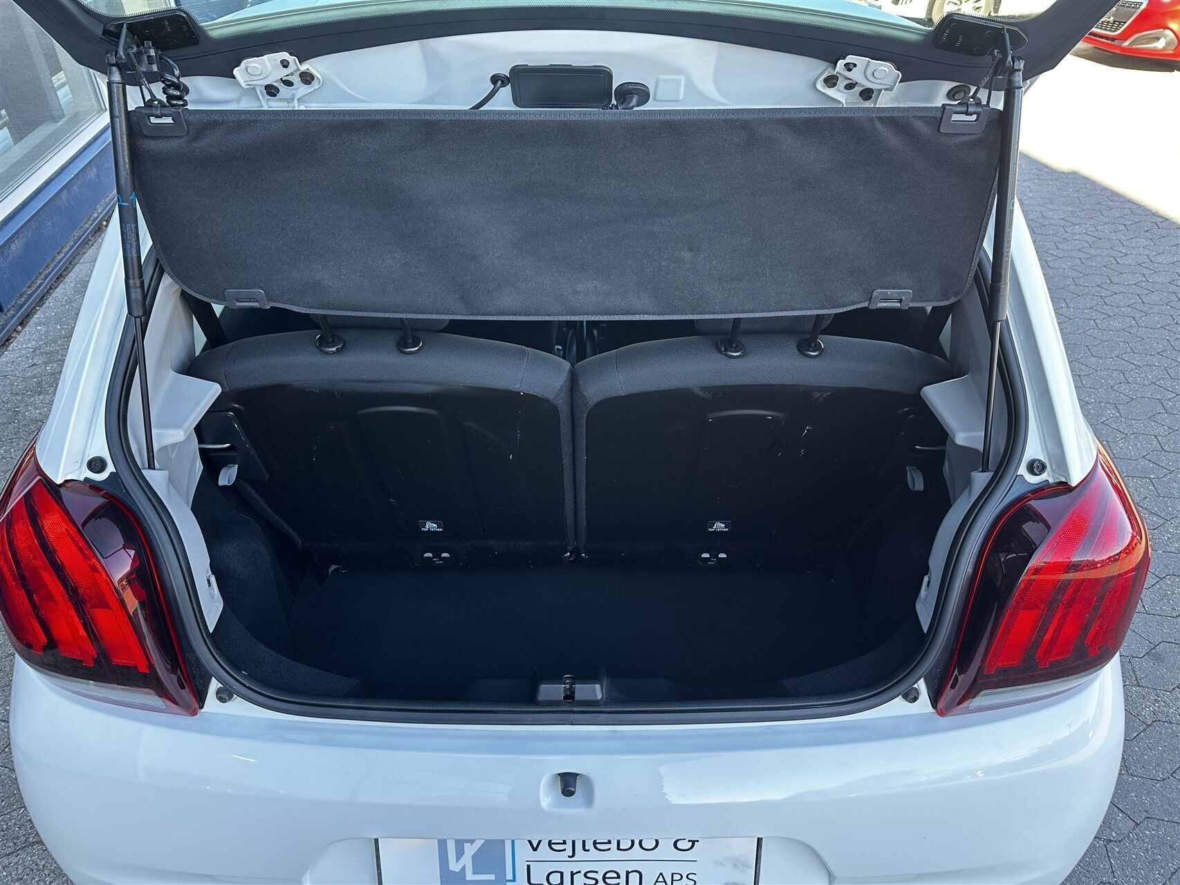 Hvid Peugeot 108 fra 2018