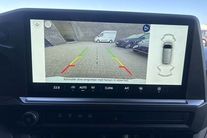 Hvid VW e-Transporter fra 2025