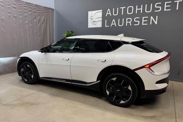 Hvid Kia EV6 fra 2025