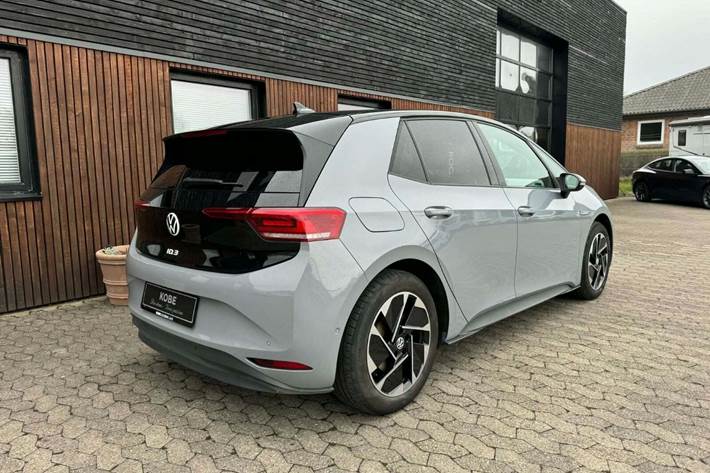 Grå VW ID.3 fra 2023