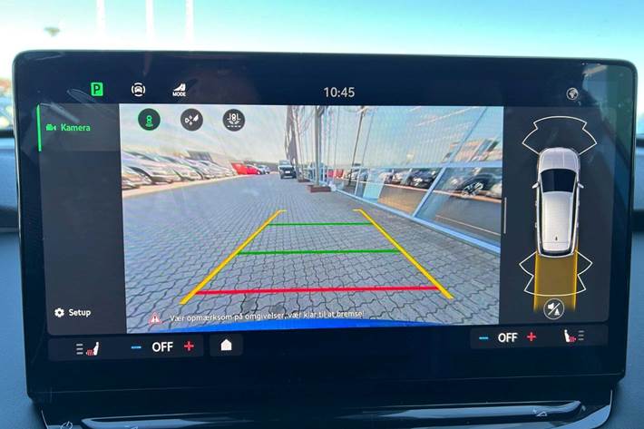 Blå Skoda Enyaq fra 2026