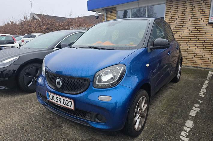 Blå Smart ForFour fra 2015