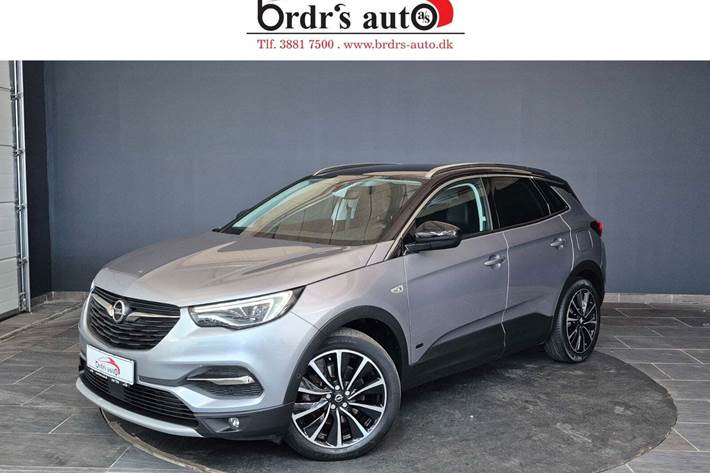 Grå Opel Grandland X fra 2020