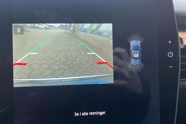 Rød Renault Megane E-Tech fra 2022