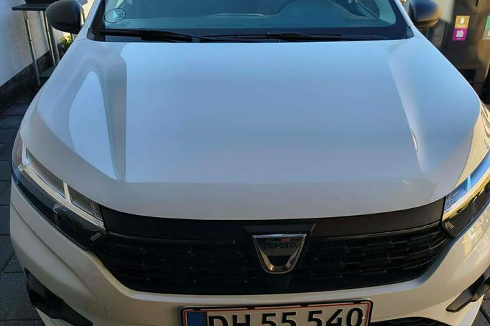Hvid Dacia Sandero fra 2022