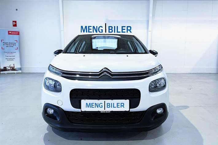 Hvid Citroën C3 fra 2017