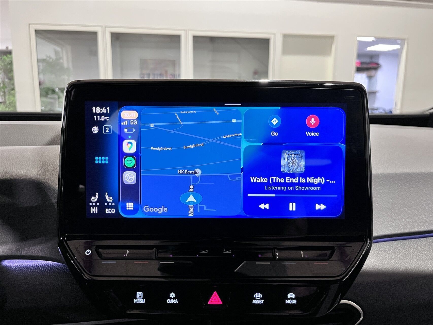 Grå VW ID.3 fra 2020