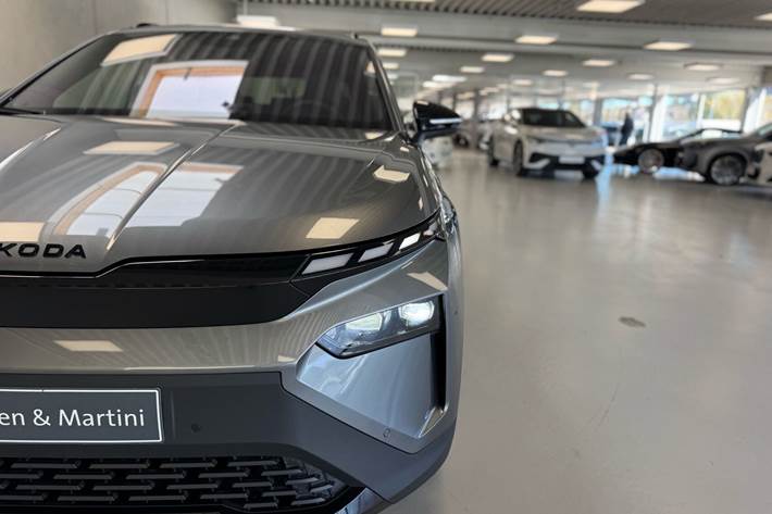 Grå Skoda Elroq fra 2026