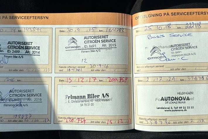 Grå Citroën C4 Picasso fra 2010