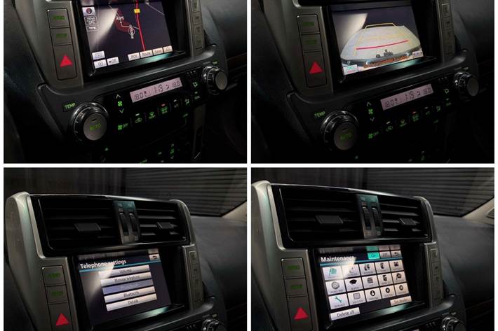 Sort Toyota Land Cruiser fra 2011