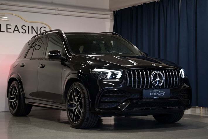 Sort Mercedes GLE53 fra 2020