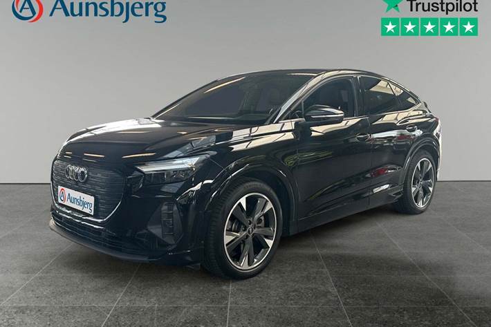 Sort Audi Q4 e-tron fra 2023