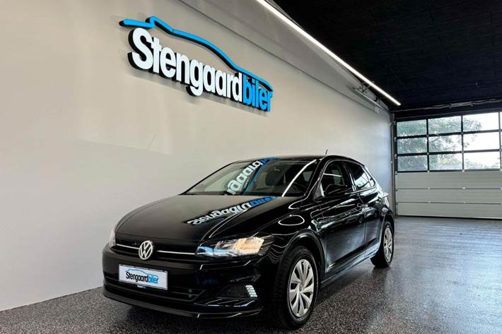 Sort VW Polo fra 2018