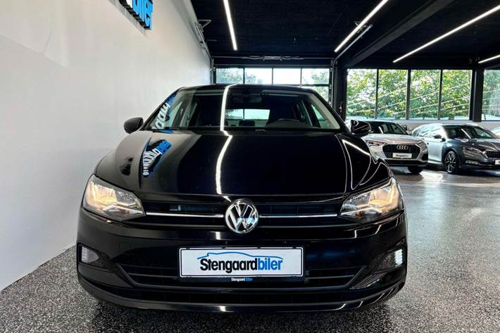 Sort VW Polo fra 2018