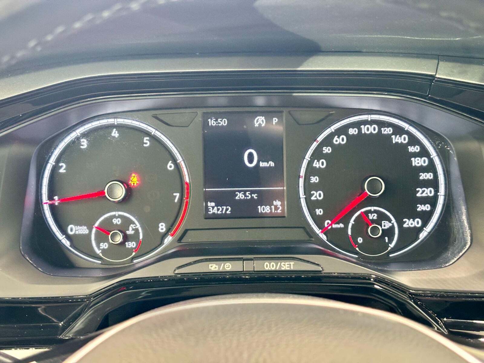 Sort VW Polo fra 2018