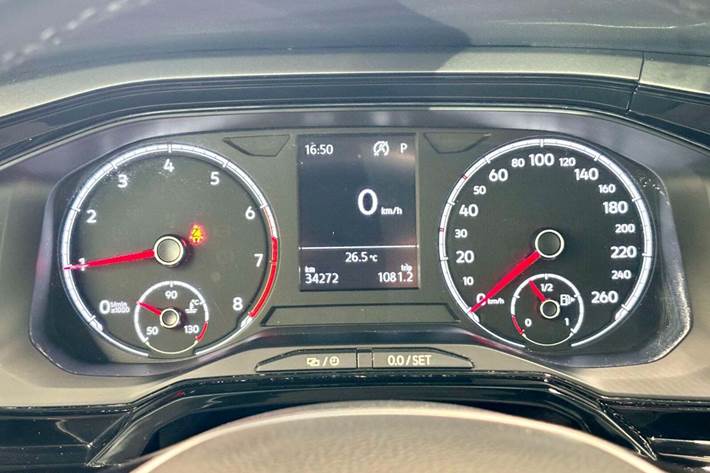 Sort VW Polo fra 2018