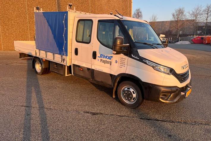 Hvid Iveco Daily fra 2025