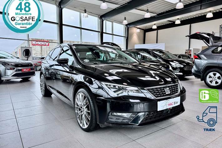 Sort Seat Leon fra 2019