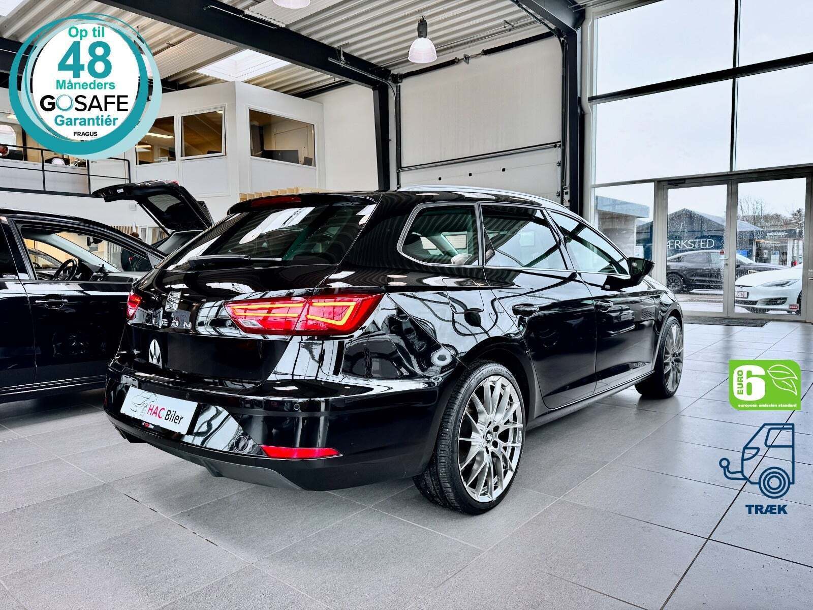 Sort Seat Leon fra 2019