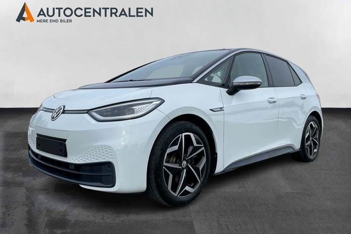 Hvid VW ID.3 fra 2020