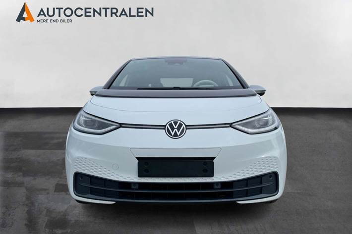 Hvid VW ID.3 fra 2020