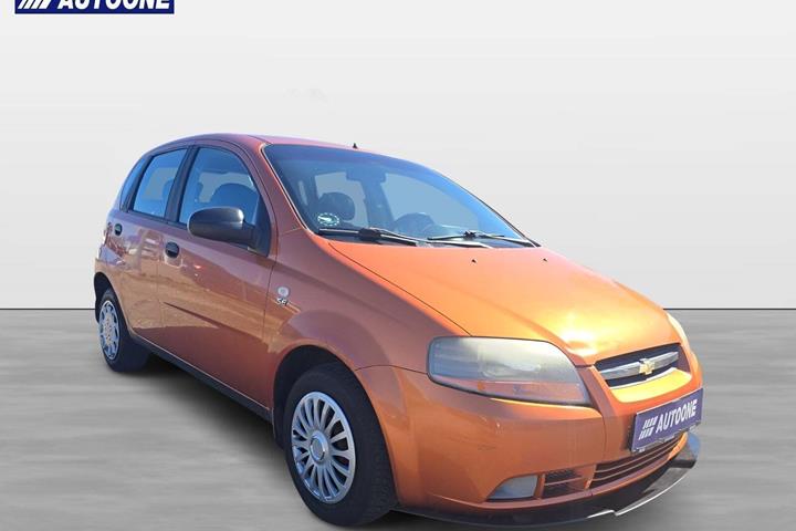 Orange Chevrolet Kalos fra 2006