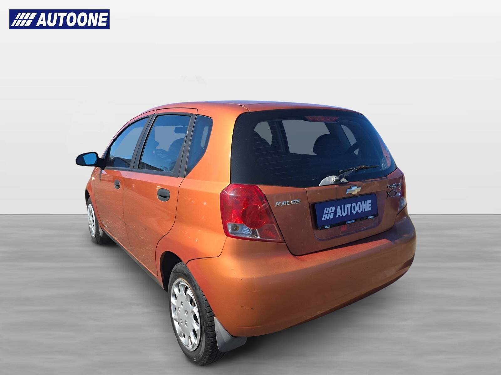 Orange Chevrolet Kalos fra 2006