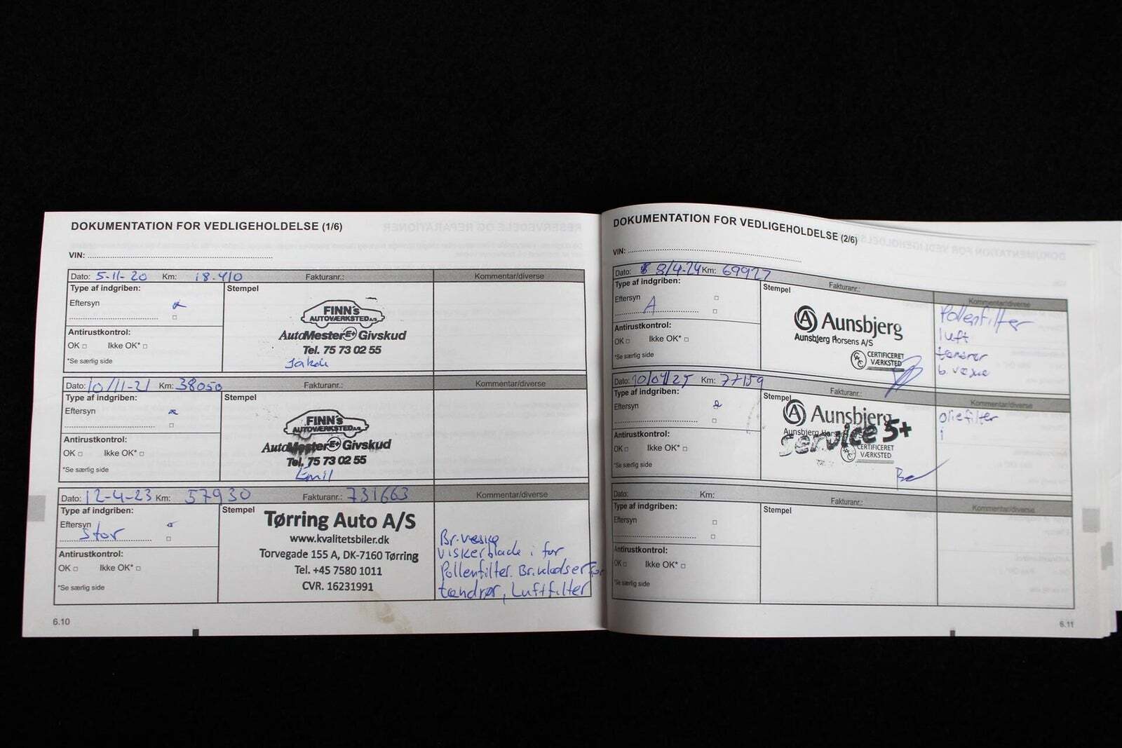 Orange Renault Clio V fra 2019