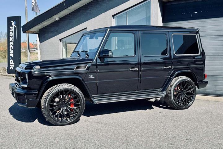Sort Mercedes G63 fra 2017