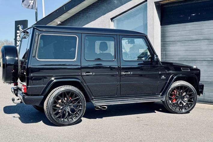 Sort Mercedes G63 fra 2017