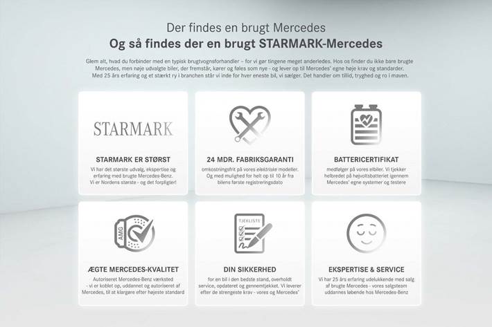 Hvid Mercedes EQE350 fra 2024