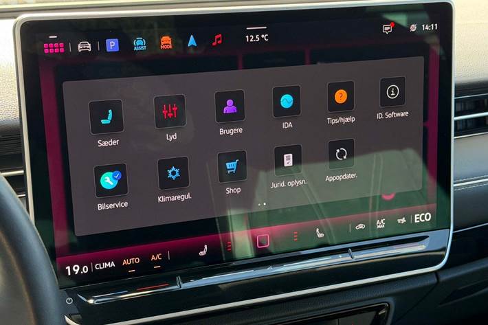 Hvid VW ID.7 fra 2025