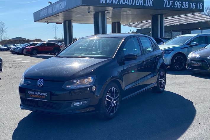 Sort VW Polo fra 2017