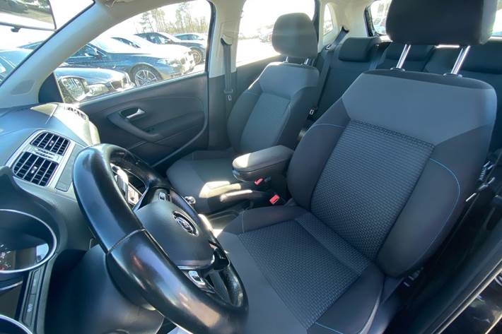 Sort VW Polo fra 2017