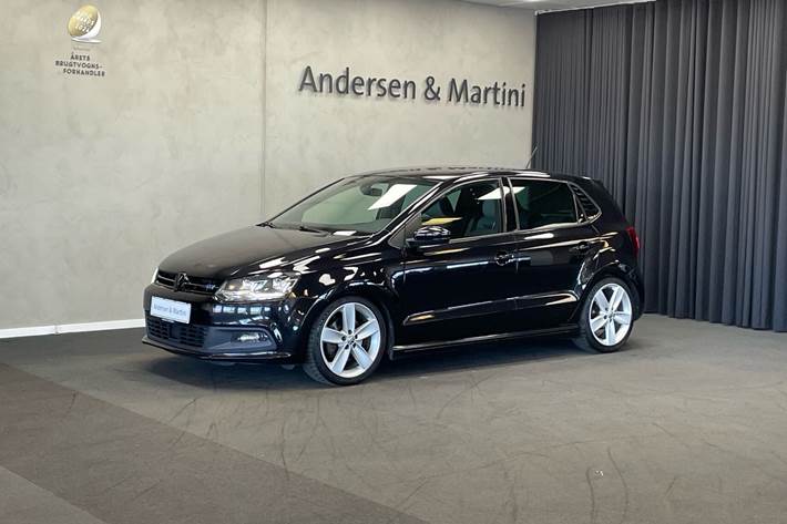 Sort VW Polo fra 2017