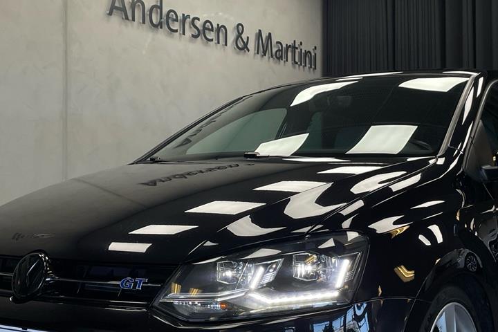 Sort VW Polo fra 2017
