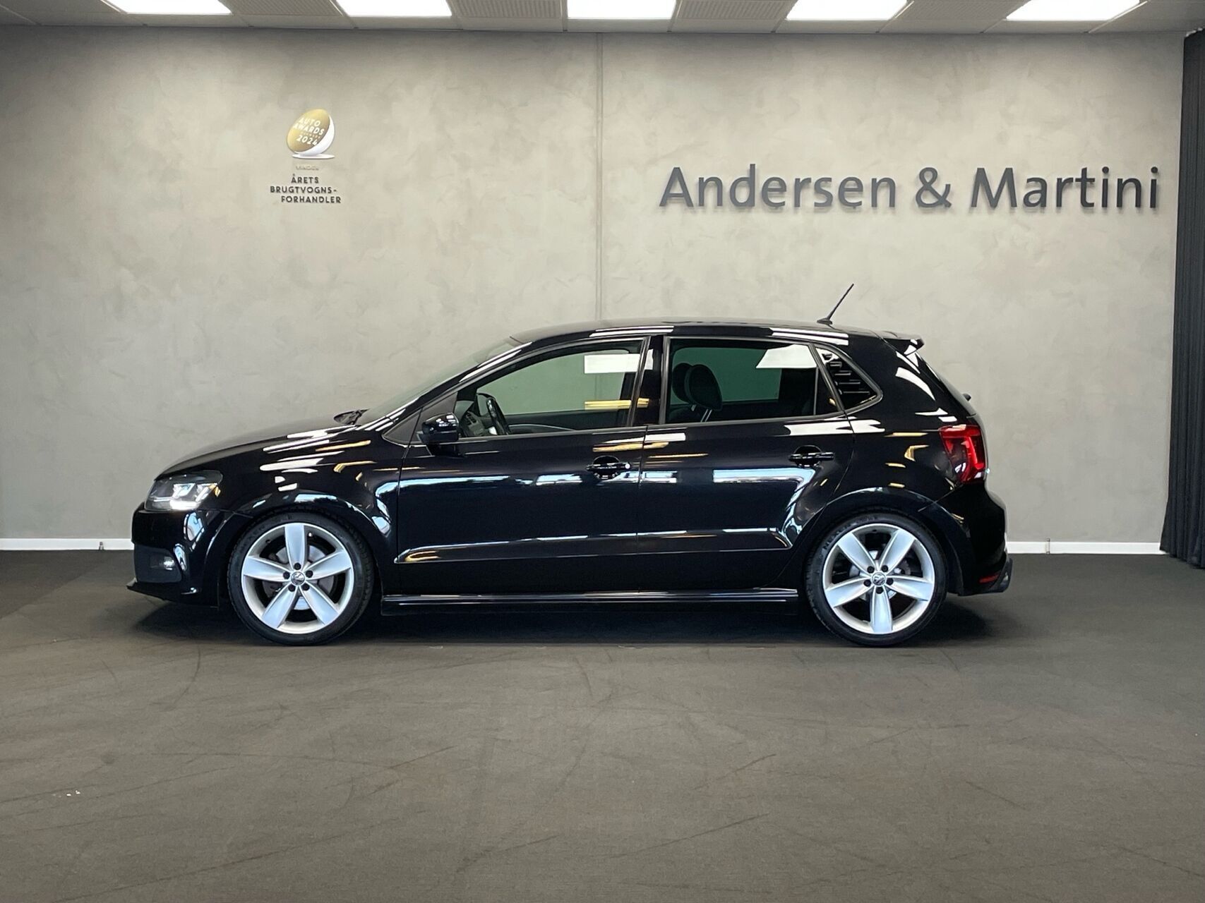 Sort VW Polo fra 2017