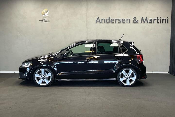 Sort VW Polo fra 2017