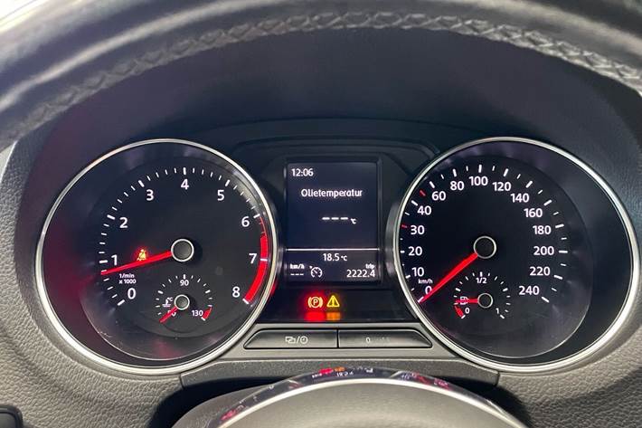 Sort VW Polo fra 2017