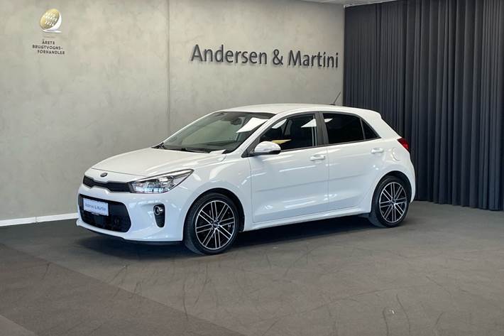 Hvid Kia Rio fra 2017